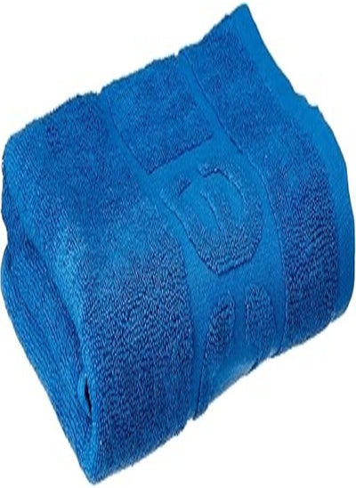 Buy Dice Cotton Hand Towel, 90 cm x 50 cm Size, Light Blue in Egypt