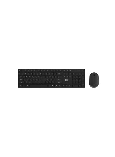 Buy Wireless Keyboard and Mouse Combo zk15 Black in UAE