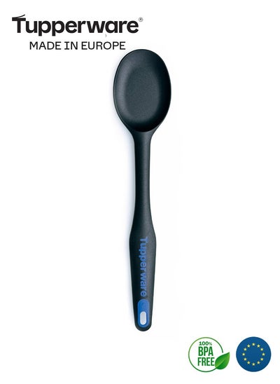 Buy Tupperware Serving Spoon Rounded- Black in Saudi Arabia