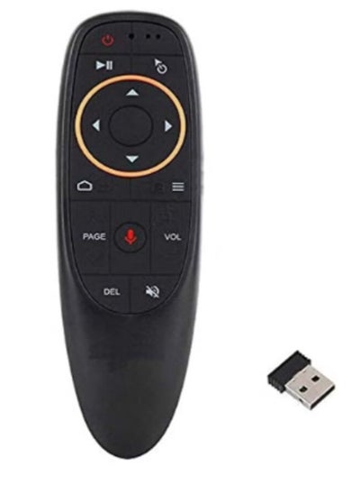 Buy G10 Voice Air Mouse 2.4GHz Wireless Voice Smart Remote Control for Android TV Box, PC, Laptop in Saudi Arabia