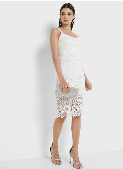 Buy Strappy Lace Dress in UAE