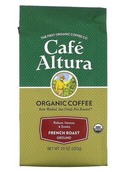 اشتري Organic Coffee French Roast Ground 10 oz (283 g) في الامارات