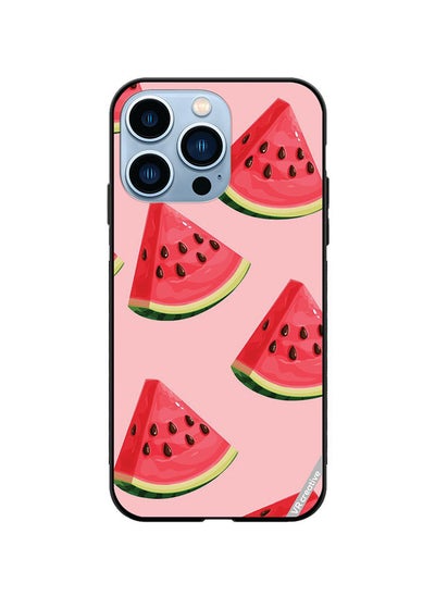 اشتري Protective Case Cover For Apple iPhone 14 Pro Max Watermelon Design Multicolour في الامارات