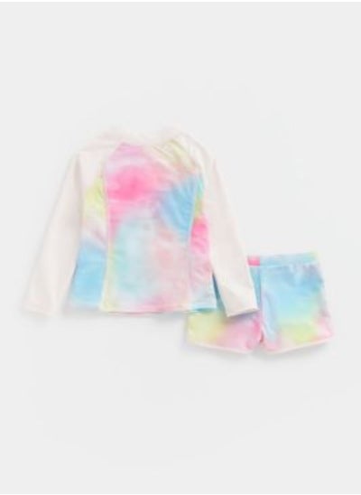 اشتري Tie Dye Sunsafe Rash Vest and Shorts في السعودية