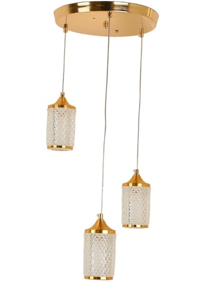 Buy Modern Golden With 3 Lights 30 Watts in Saudi Arabia