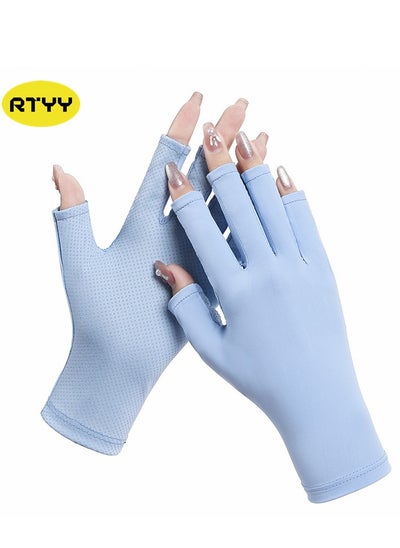 Buy Nail lamp UV protective gloves,，manicure lamp gloves,women's driving gloves in UAE