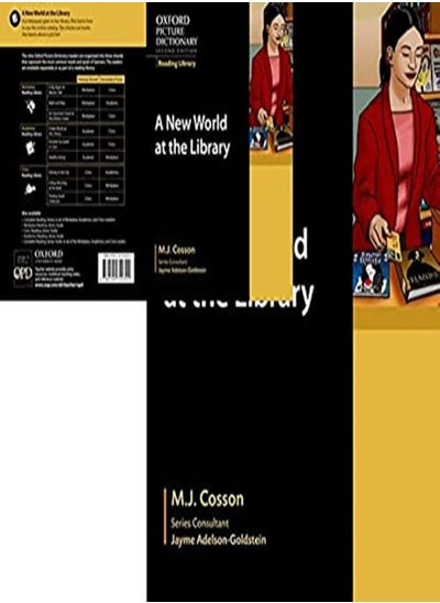 اشتري Oxford Picture Dictionary Reading Library A New World At The Library by M. J. Cosson Paperback في الامارات