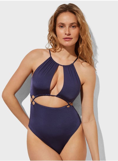 Buy Halter Neck Swimsuit in UAE