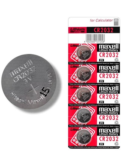 Buy 5-Piece Lithium Battery Original CR2032 in Saudi Arabia