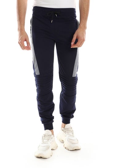 Buy Detailed Casual Sweatpants With Zipper In Sides in Egypt