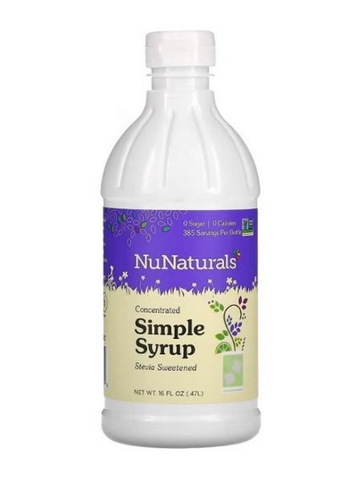 اشتري Concentrated Simple Syrup 16 fl oz 0.47 L في الامارات