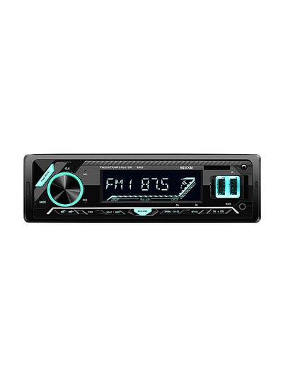 اشتري 7 Colors Digital HD LCD Display Car Stereo Audio Radio FM/UU/TF/MP3 Player BT V3.0 12V/24V LCD Multimedia In-dash 1 Din Dual USB Fast Charging في السعودية