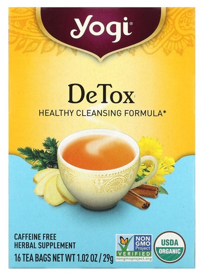 اشتري Detox Caffeine Free 16 Tea Bags 1.02 oz (29 g) في الامارات