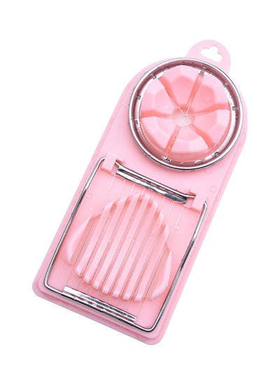 Buy Multifunctional Garnish Slicer Light Pink in UAE