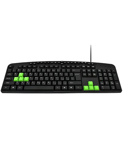 Buy USB Multimedia Keyboard - Black in Egypt