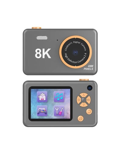 اشتري 8K Portable Digital Children Camera HD Video Recoder Black في الامارات