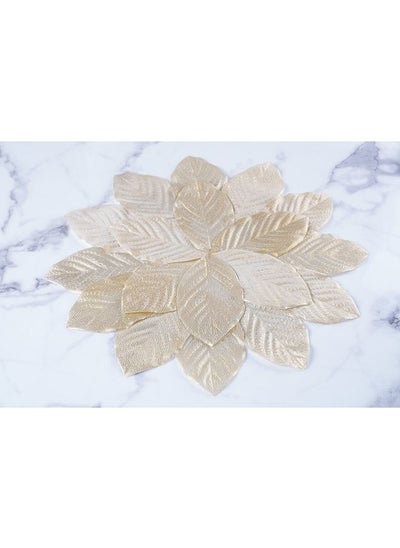 Buy Carnival Placemat Gold D38Cm in UAE