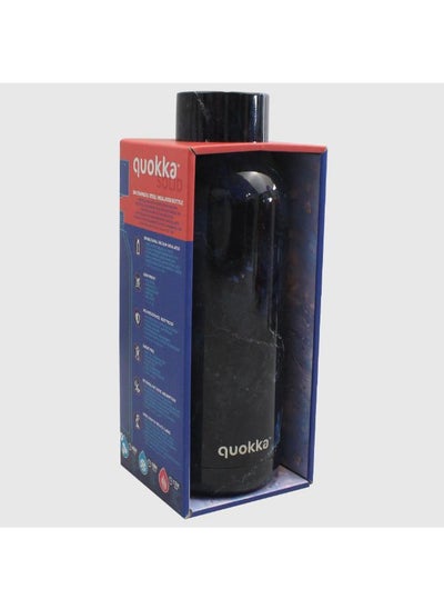 Buy Quokka Black Marble Thermal Bottle Stainless Steel Ultramarine (510 ml) in Egypt