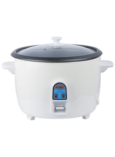 اشتري Electric Rice Cooker 400 Watts with 1.2 Liter Steamer | Non-stick inner pot, automatic cooking, easy cleaning, high temperature protection - prepare rice and cook healthy food and vegetables في السعودية