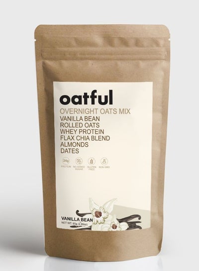 اشتري Vanilla Protein Overnight Oats Mix 85grams في الامارات