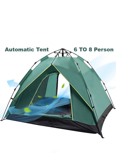 اشتري Automatic Easy Setup Portable Camping Tent For 6 To 8 Person في الامارات