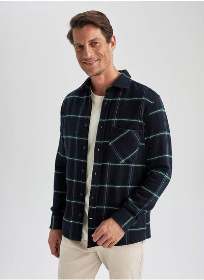 Buy Checked Regular Fit Long Sleeve Shirt in Saudi Arabia