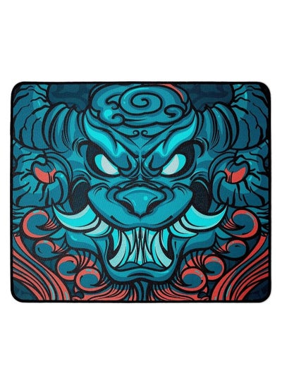 Buy Mouse Pad (29 X 24 cm) for Esports Tiger  Size M - Anti Slip Rubber Base - Stitched Edges - Speed Edition Mousepad (EBA) in Egypt