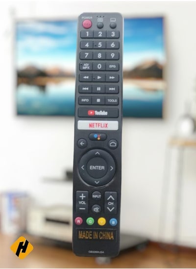 اشتري Sharp AQUOS Smart TV LCD LED Remote | Replacement Remote Control Fit for Sharp AQUOS Smart TV LCD LED With YouTube & Netflix key Buttons في السعودية