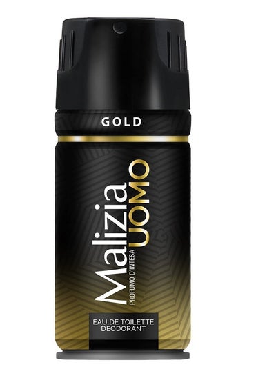 Buy UOMO BODY SPRAY GOLD 150ML in Egypt