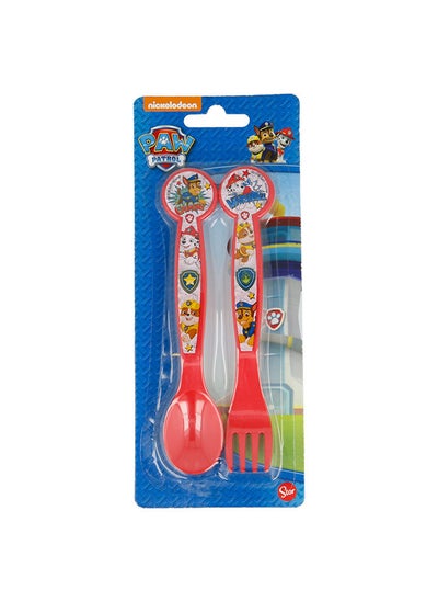 Buy Disney Cutlery Pp 2Pcs Set Paw Patrol Comic in UAE