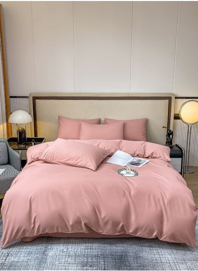 Buy Premium Quality Duvet Cover Set, Old Pink color Various Sizes in UAE