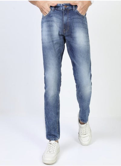 اشتري Mid Rise High Fade Jeans في السعودية