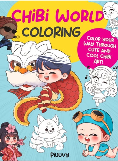 اشتري Chibi World Coloring : Color your way through cute and cool chibi art! Volume 2 في السعودية