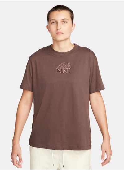 Buy Nsw Monogram Boyfriend T-Shirt in UAE