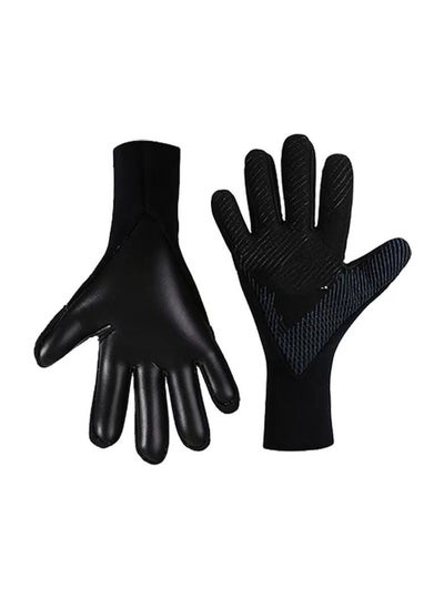 Buy New Falcon Football Professional Adult Latex Fingerless Breathable Durable Thickened Goalkeeper Gloves Goalkeeper Gloves in UAE