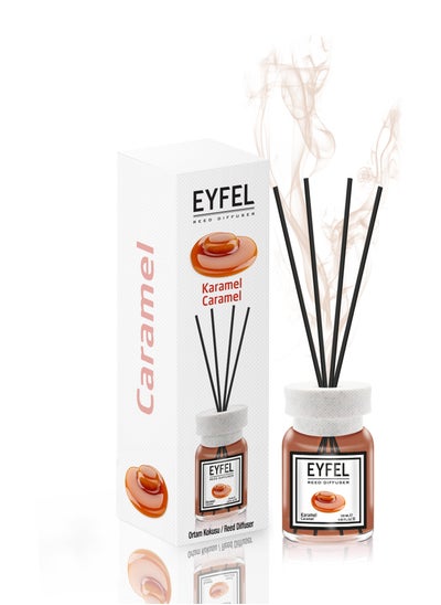 Buy EYFEL REED DIFFUSER 120ML - CARAMEL in UAE