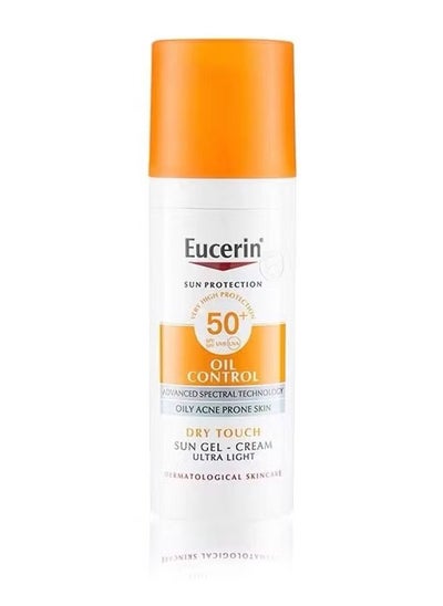 Buy Oil Control Sun Gel-Cream Ultra Light SPF 50+ Dry Touch 50ml in UAE