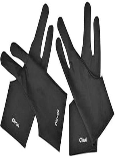 اشتري OTraki Artist Glove Anti-fouling Digital Draw Glove 4 Pack for Right Hand or Left Hand في مصر