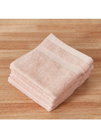 Buy Jiva 4-Piece Naturally Fresh Face Towel Set 30 x 30 cm in UAE