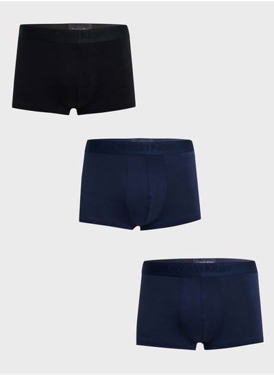 Buy 3 Pack Logo Band Trunks in UAE