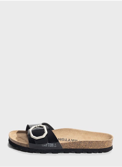 Buy Zephyr One Strap Flat Sandals in UAE