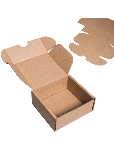 Buy HYFY [25 PCS] Small Shipping Box Cardboard Box 14x11x6cm Small Cardboard Boxes Corrugated Box Cardboard Shipping Boxes Small Carton For Mailing Box Packaging Small E Commerce Moving Box in UAE