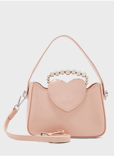 اشتري Heart Detail Mini Handheld Bag في السعودية