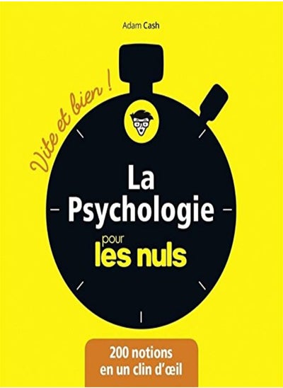 Buy La Psychologie pour les Nuls - Vite et Bien in UAE