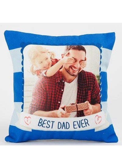 Buy Best Dad Ever Personalized Cushion in UAE