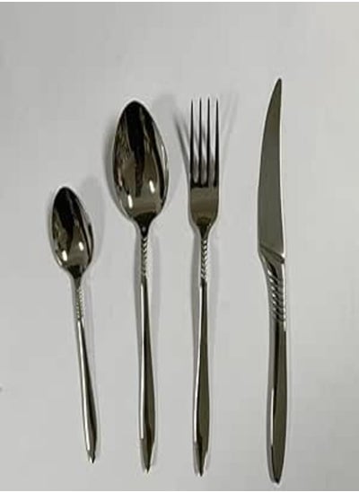 Buy stainless steel cutlery set 30 pieces in Egypt