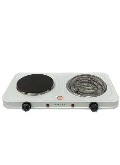 Buy 2 in 1 Spiral & Flat Hot Cooking Plates 1000W RE-8004 in Saudi Arabia