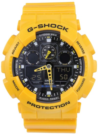 Buy Men's G-Shock Watch GA-100A-9A in Saudi Arabia