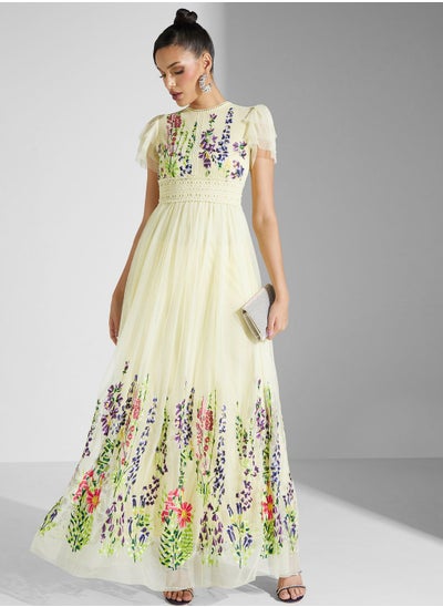 Buy Floral Printed Dress in Saudi Arabia