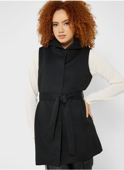 Buy Belted Detail Waistcoat in Saudi Arabia